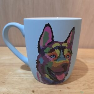 Colorful German Shepard Design Mug